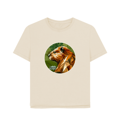 Oat Beaver Botanical Women's Relaxed-Fit T-Shirt