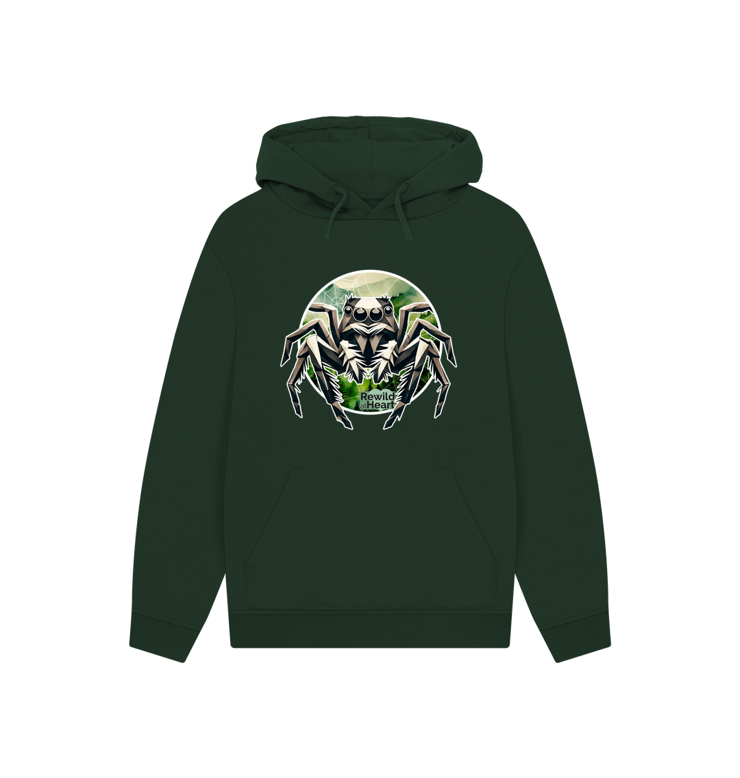 Evergreen Wild Jumping Spider Hoodie