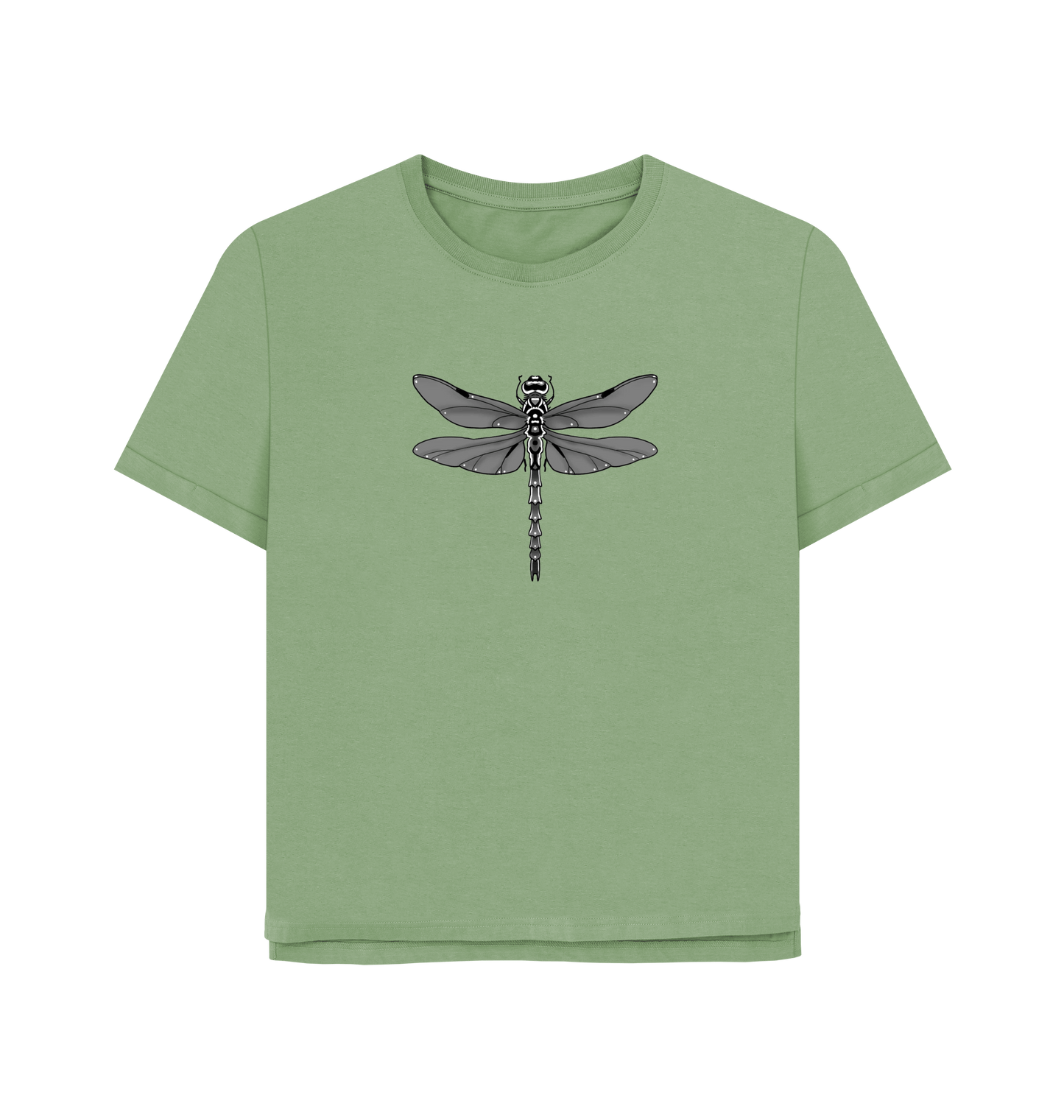 Sage Printed T-shirt Front