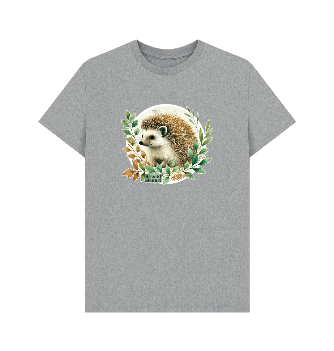 Athletic Grey Hedgehog Harmony Men's T-Shirt