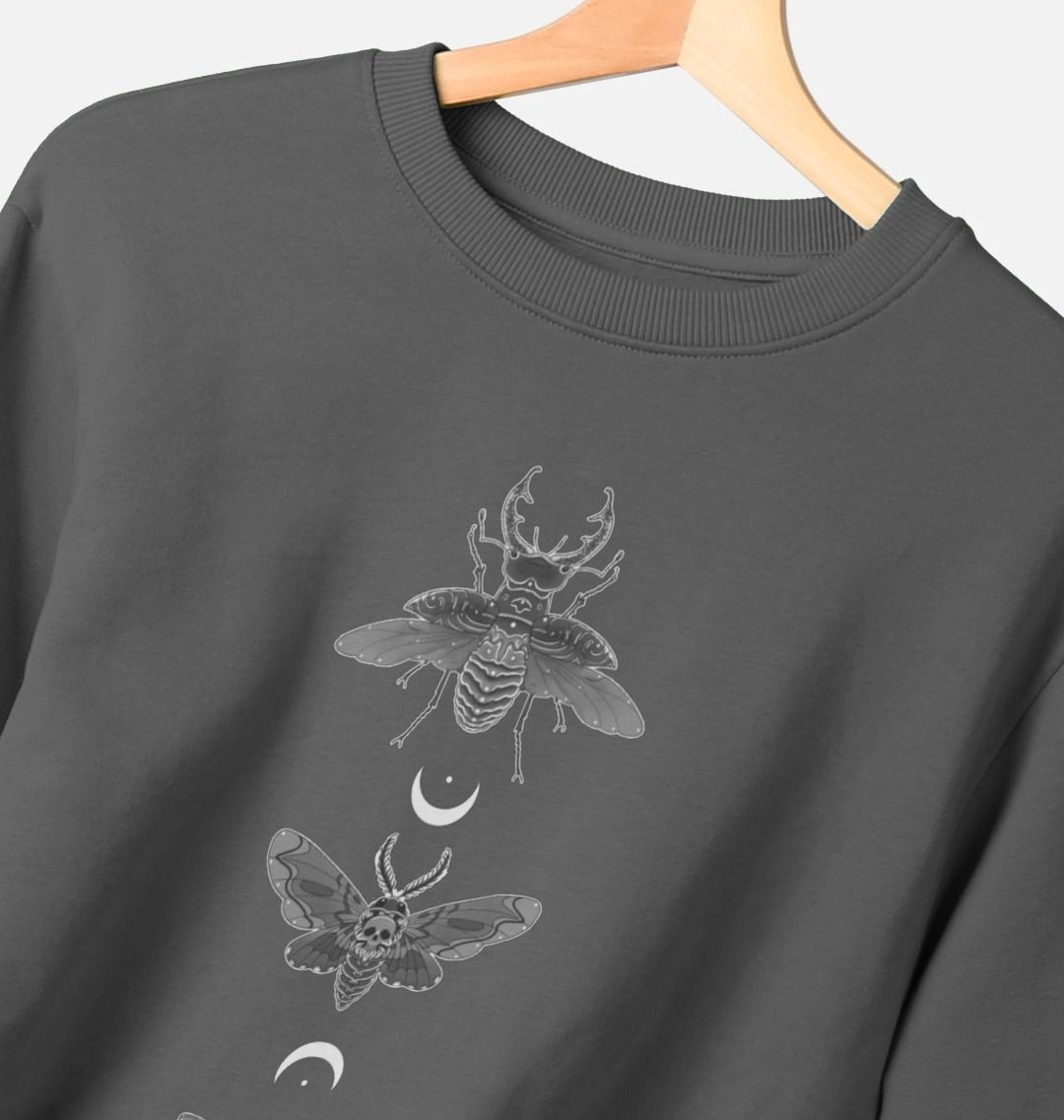 Moonlit Insect Trio Men's Sweater