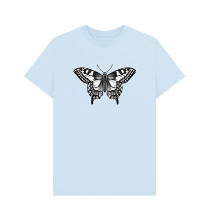 Sky Blue Printed T-shirt Front