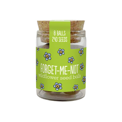 Mini Wildflower Seed Ball Jars: 6 Varieties