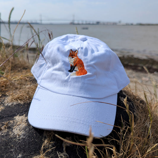 Fox Embroidered Baby/Toddler Cap (up to 5 years)
