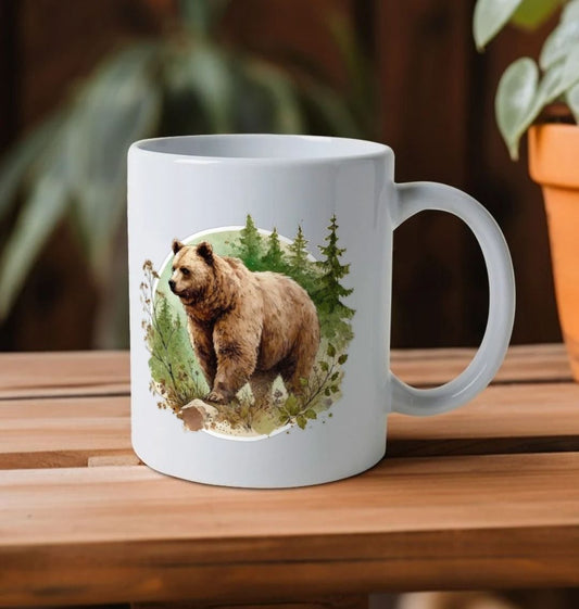 Brown Bear Wilderness Mug