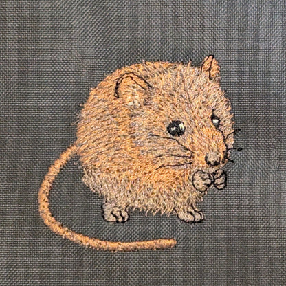 Harvest Mouse Embroidered Mini Backpack