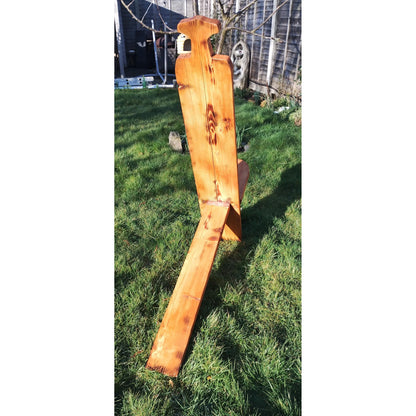 Heritage Viking Chair – Hand-Crafted Rustic Pine