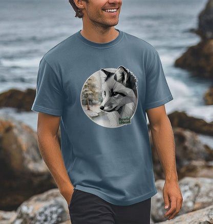 Silent Arctic Fox Men's T-Shirt