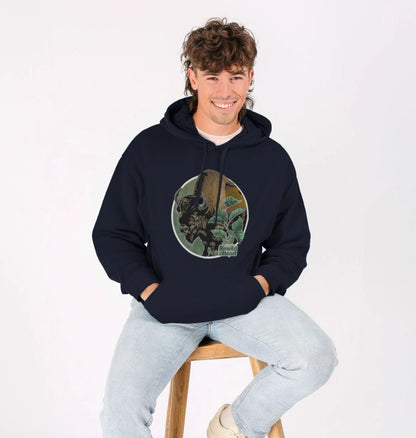 Bison Woodland Hoodie