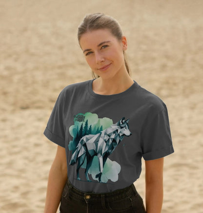 Wolf Relaxed-Fit Women's T-Shirt