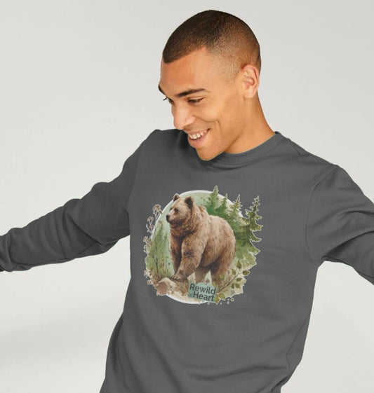 Brown Bear Wilderness Men's Sweater