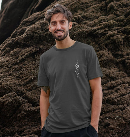 Starry Snake Accent Pocket Men's T-Shirt