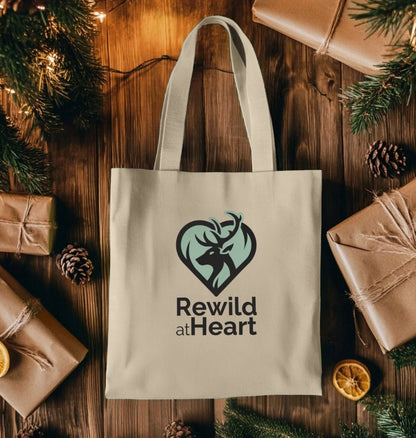 Rewild at Heart Organic Tote Bag
