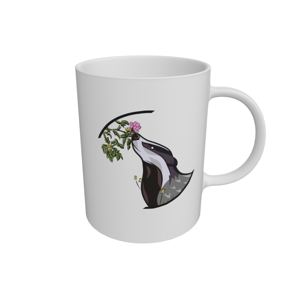 White Mug Front