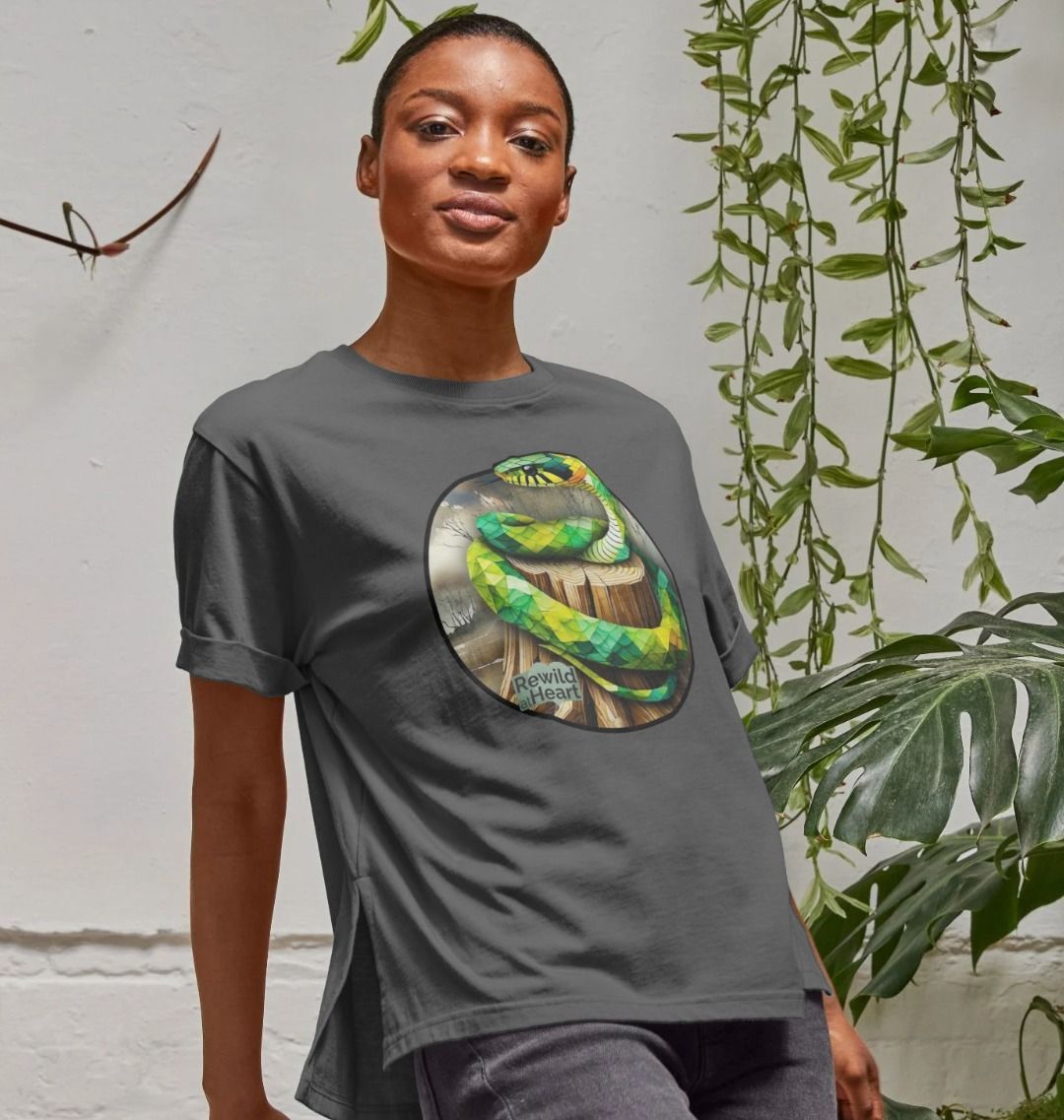 Grass Snake Marsh Women's Relaxed-Fit T-Shirt