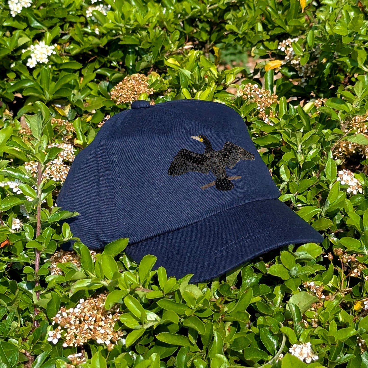 Cormorant Embroidered Baby/Toddler Cap (up to 5 years)
