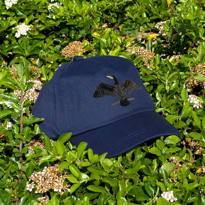 Cormorant Embroidered Baby/Toddler Cap (up to 5 years)