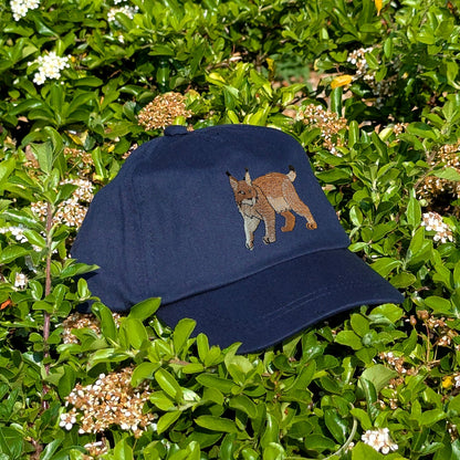 Lynx Embroidered Baby/Toddler Cap (up to 5 years)