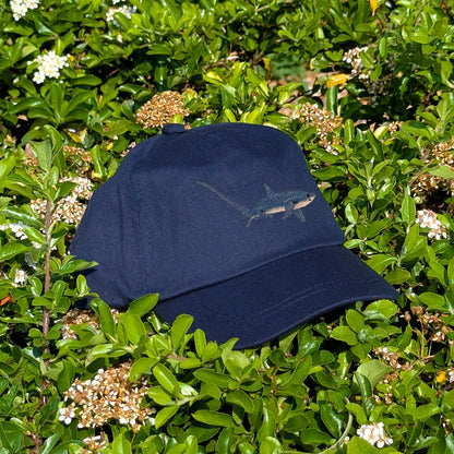 Thresher Shark Embroidered Baby/Toddler Cap (up to 5 years)