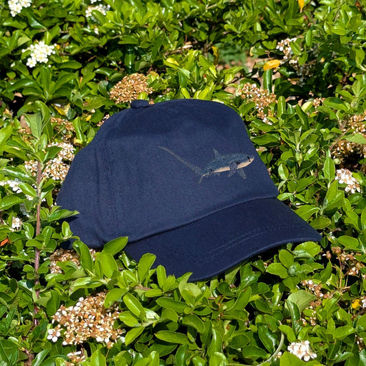 Thresher Shark Embroidered Baby/Toddler Cap (up to 5 years)