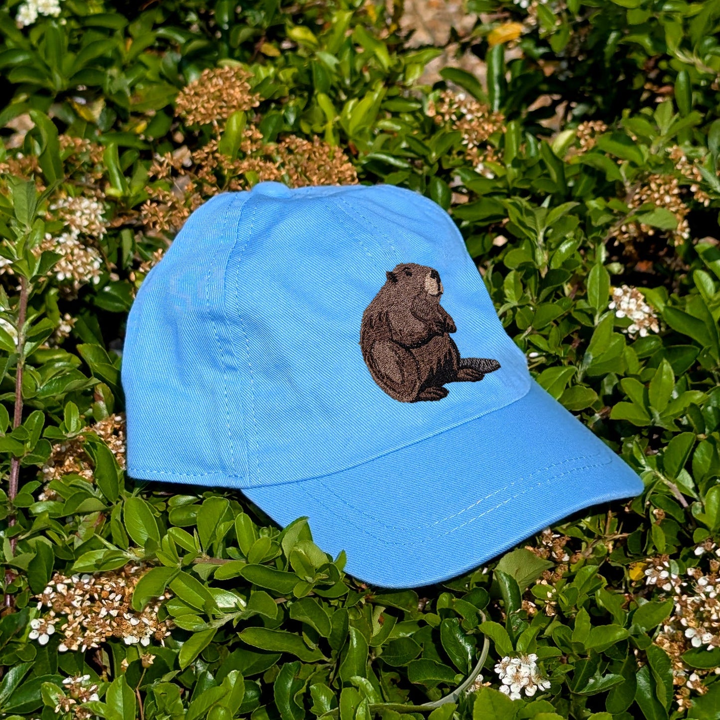 Beaver Embroidered Baby/Toddler Cap (up to 5 years)