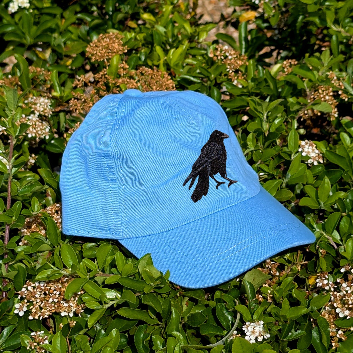 Crow Embroidered Baby/Toddler Cap (up to 5 years)