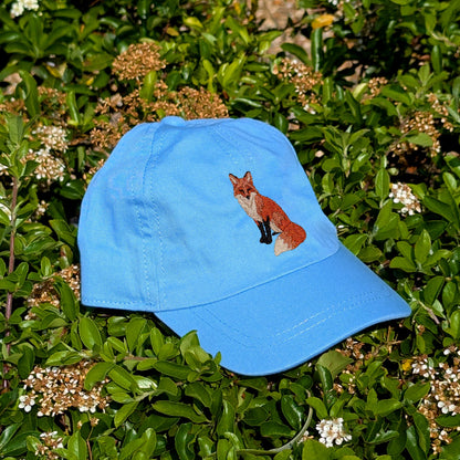 Fox Embroidered Baby/Toddler Cap (up to 5 years)