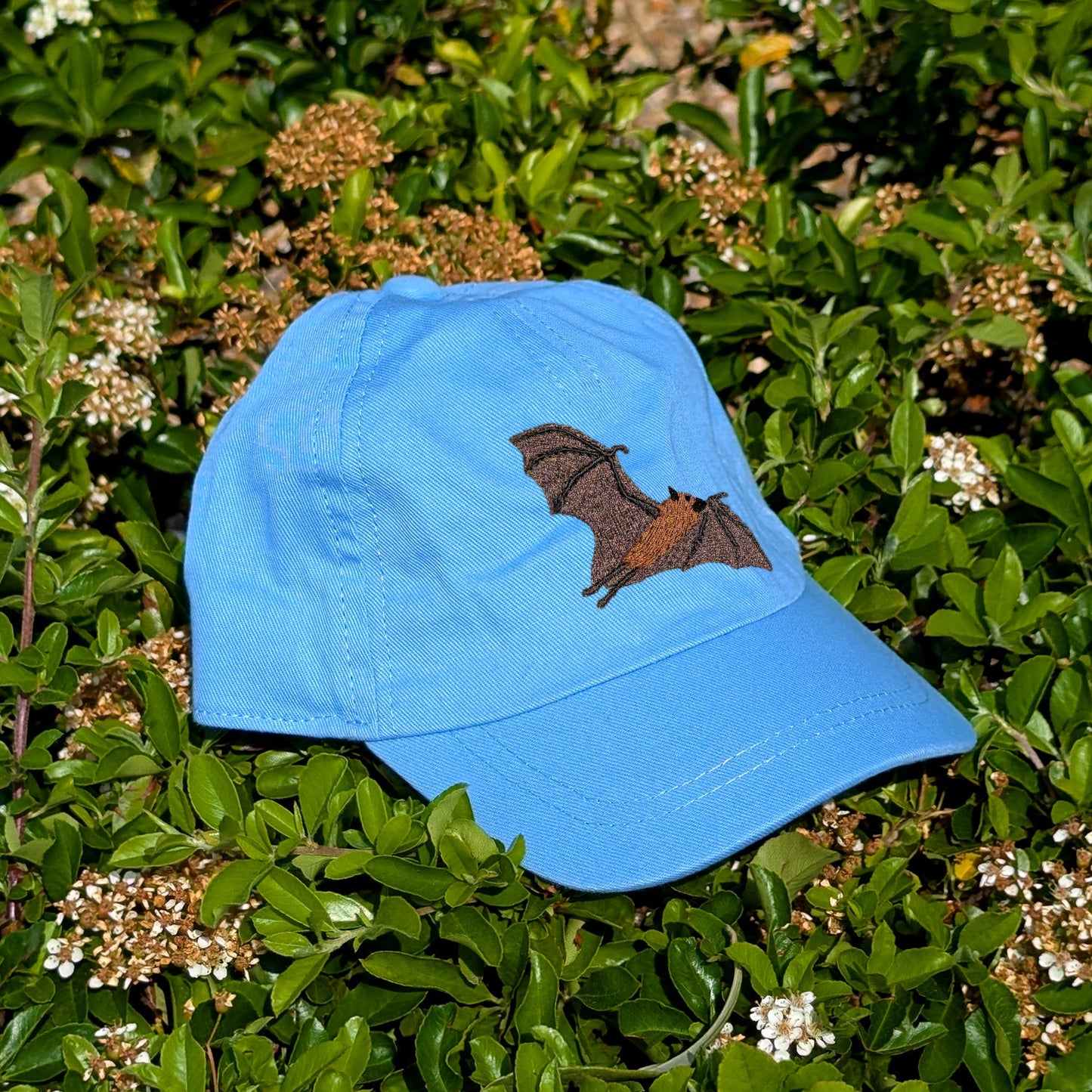 Fruit Bat Embroidered Baby/Toddler Cap (up to 5 years)