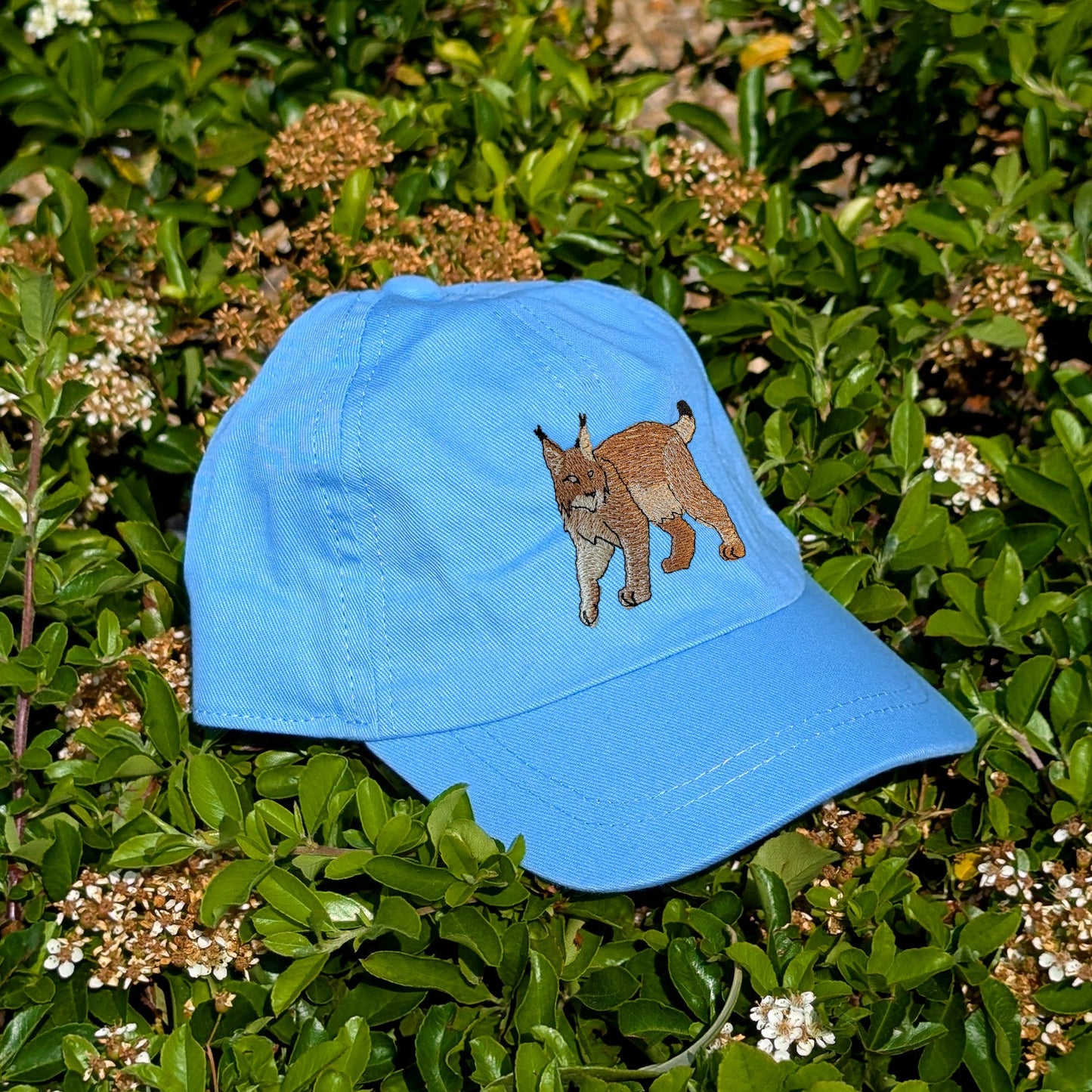 Lynx Embroidered Baby/Toddler Cap (up to 5 years)