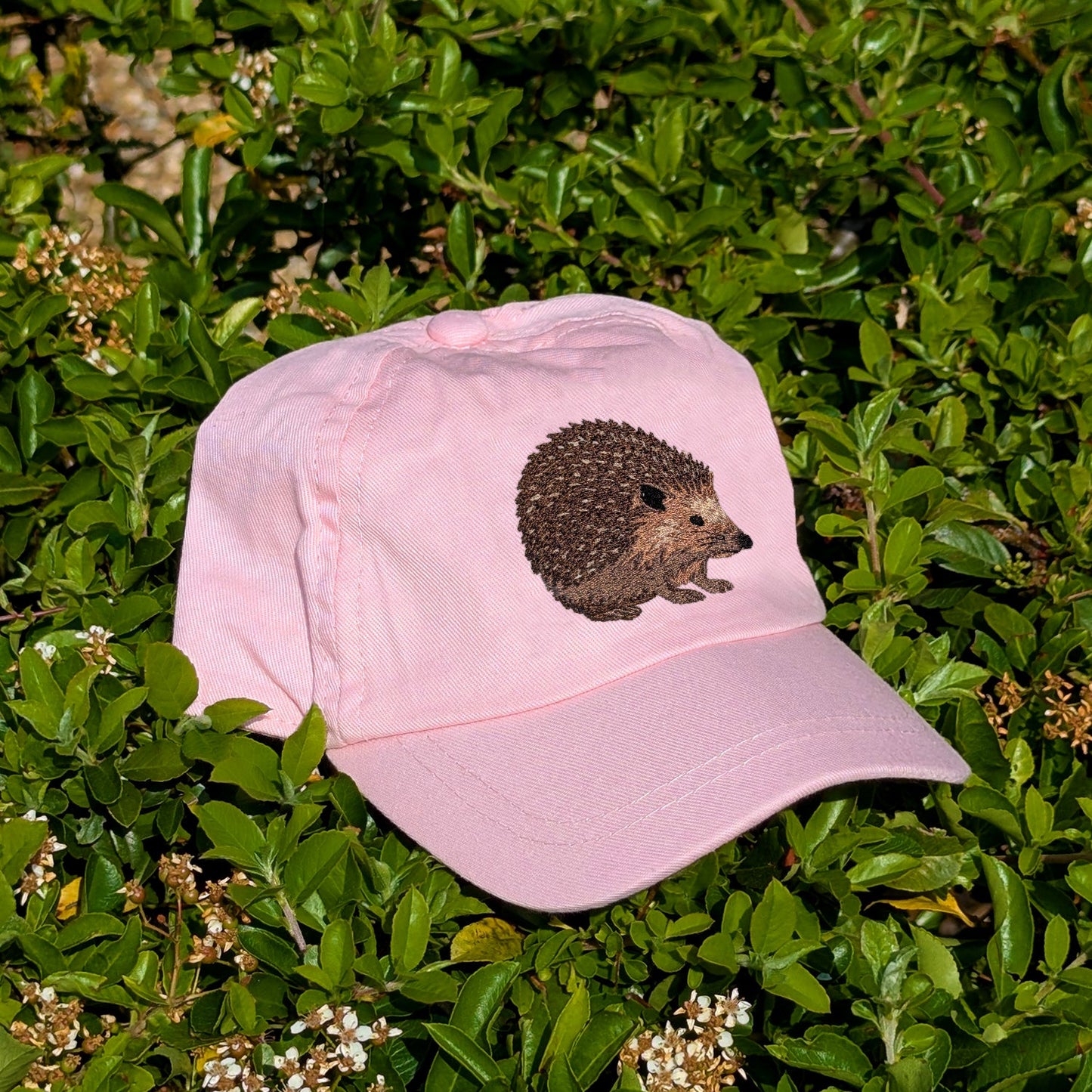 Hedgehog Embroidered Baby/Toddler Cap (up to 5 years)