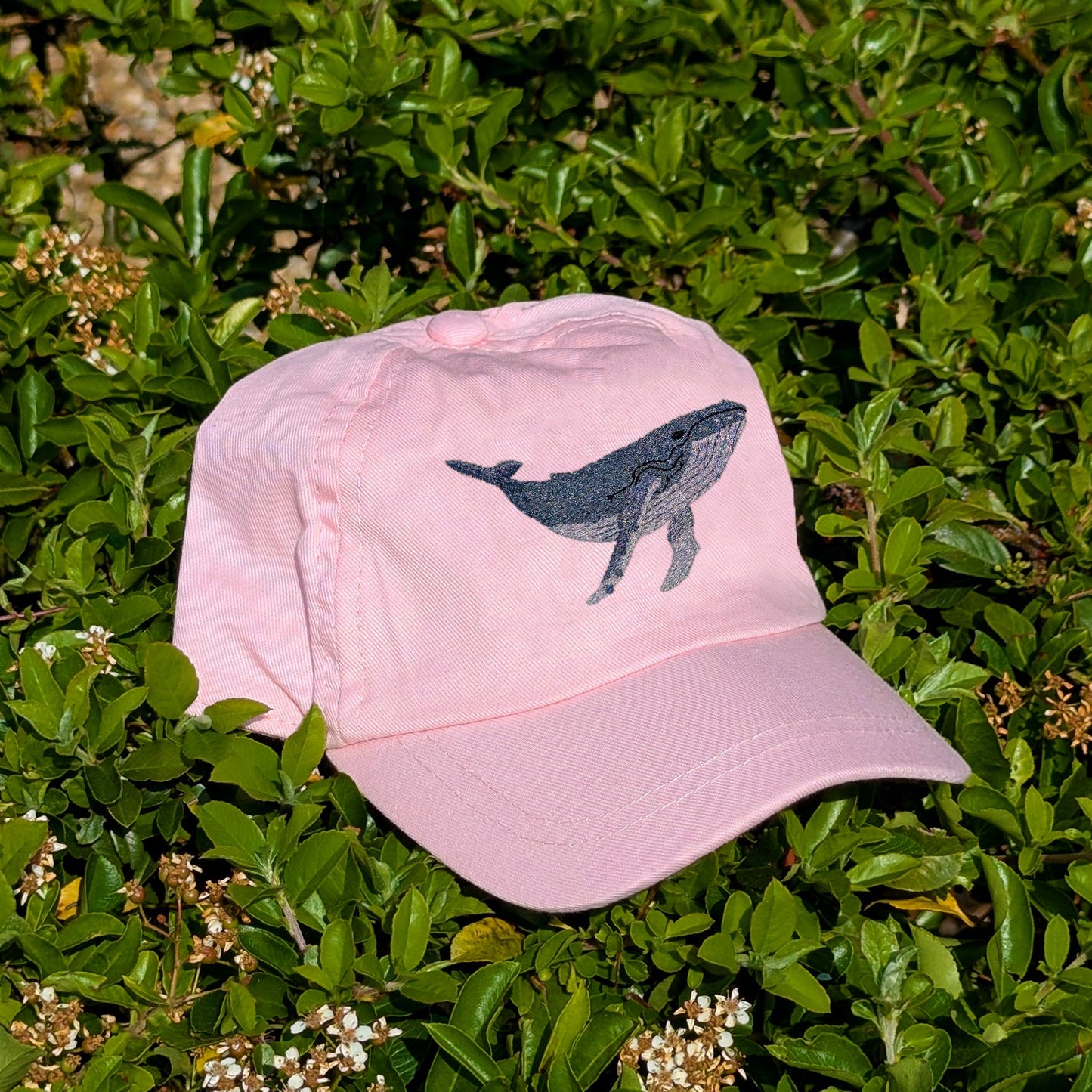 Humpback Whale Embroidered Baby/Toddler Cap (up to 5 years)