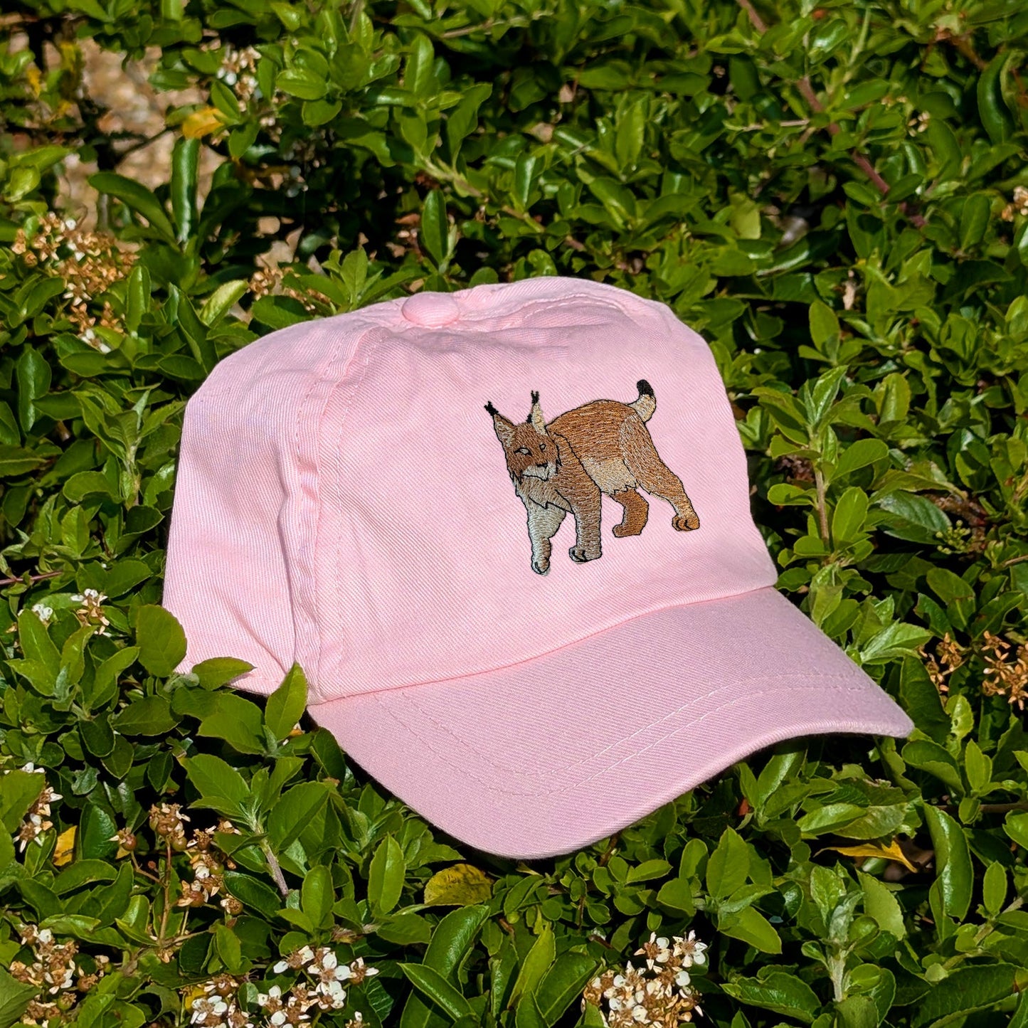 Lynx Embroidered Baby/Toddler Cap (up to 5 years)
