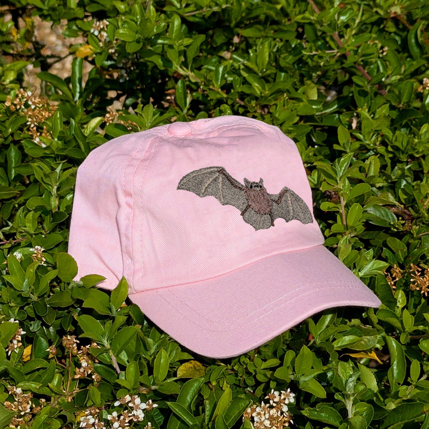 Pipistrelle Bat Embroidered Baby/Toddler Cap (up to 5 years)