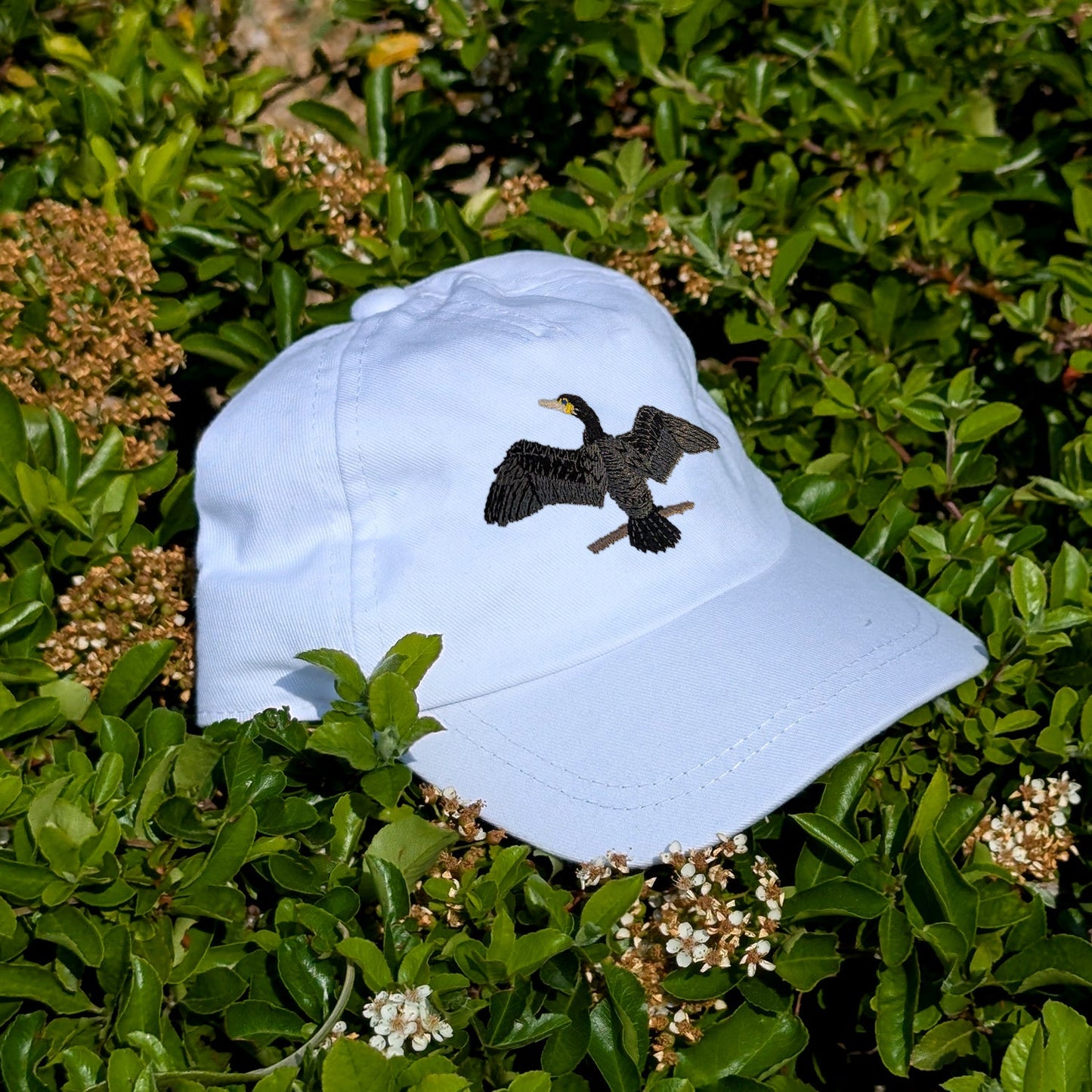 Cormorant Embroidered Baby/Toddler Cap (up to 5 years)