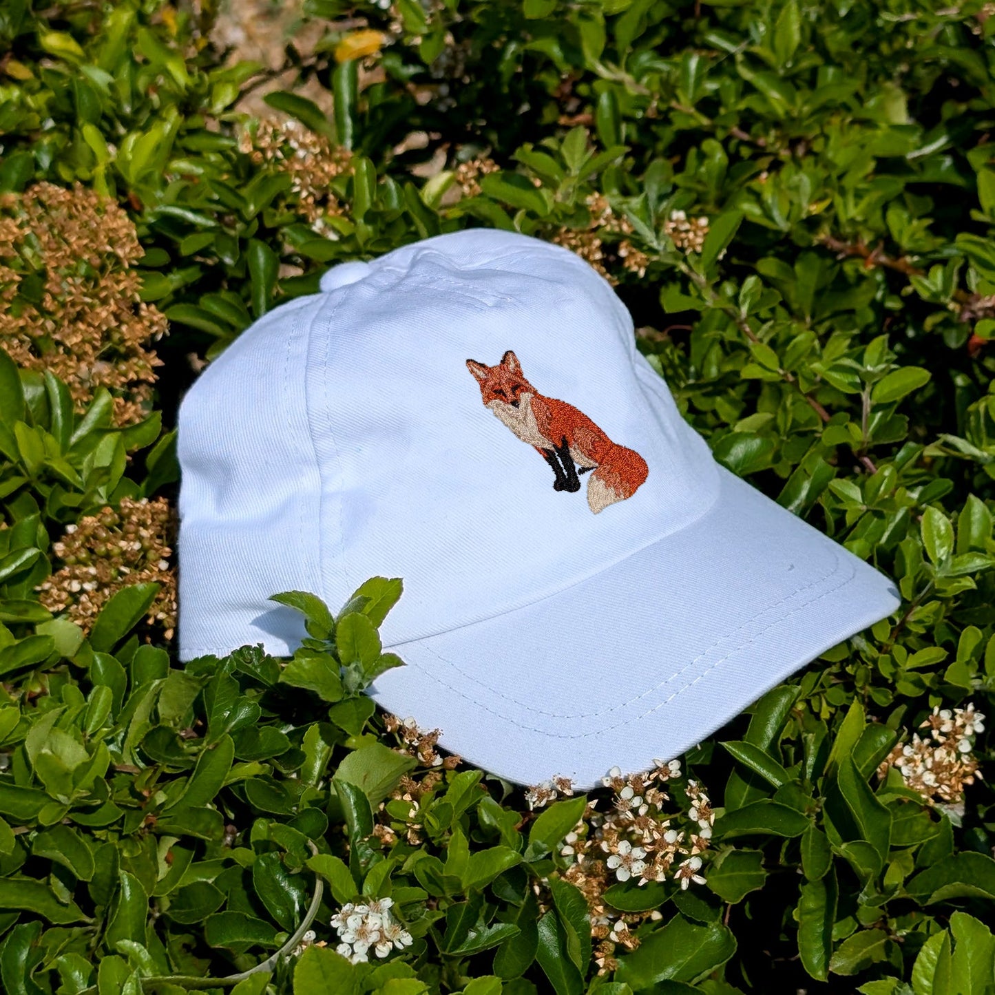 Fox Embroidered Baby/Toddler Cap (up to 5 years)