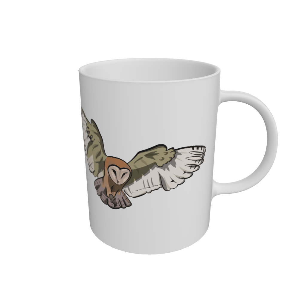 White Mug Front