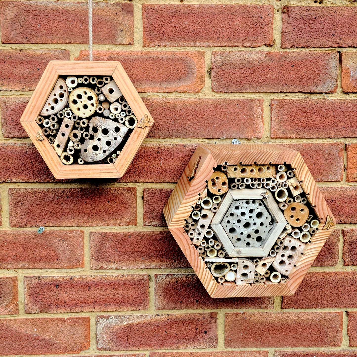Mini Honeycomb Bee Hotel - Home for Solitary Bees
