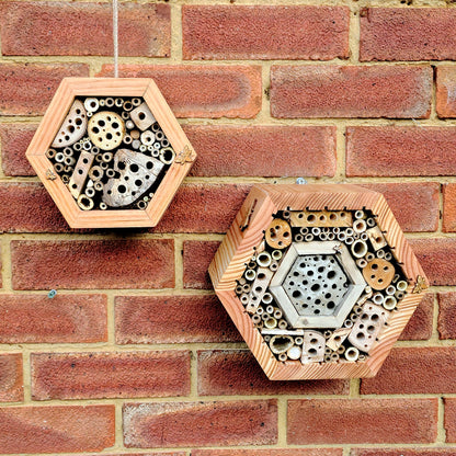 Mini Honeycomb Bee Hotel - Home for Solitary Bees