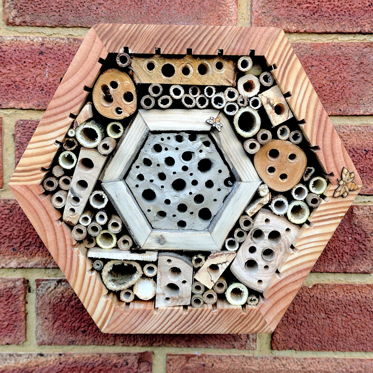 Mini Honeycomb Bee Hotel - Home for Solitary Bees