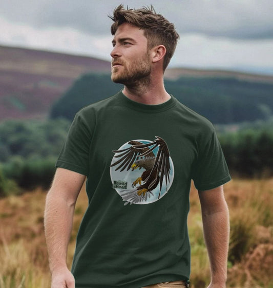 White-Tailed Eagle Flight Men's T-Shirt