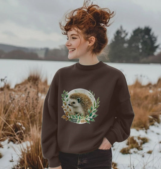 Hedgehog Harmony Women's Oversized Jumper