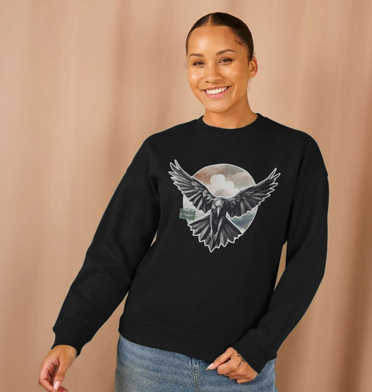 Raven Flight Women's Oversized Jumper