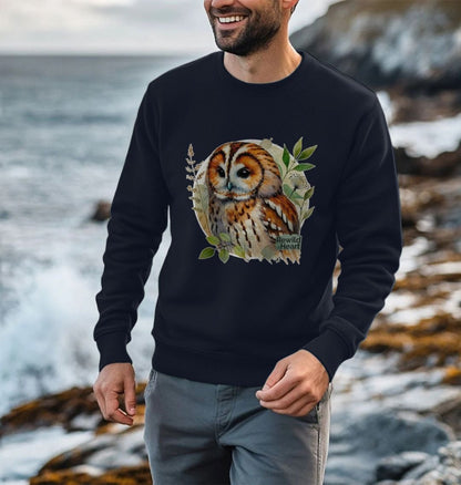 Tawny Owl Forest Men's Sweater