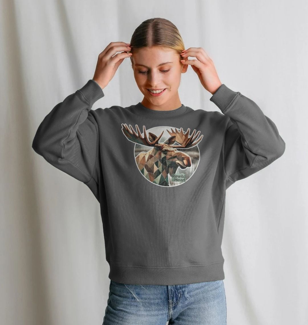 Guardian Elk Women's Oversized Jumper