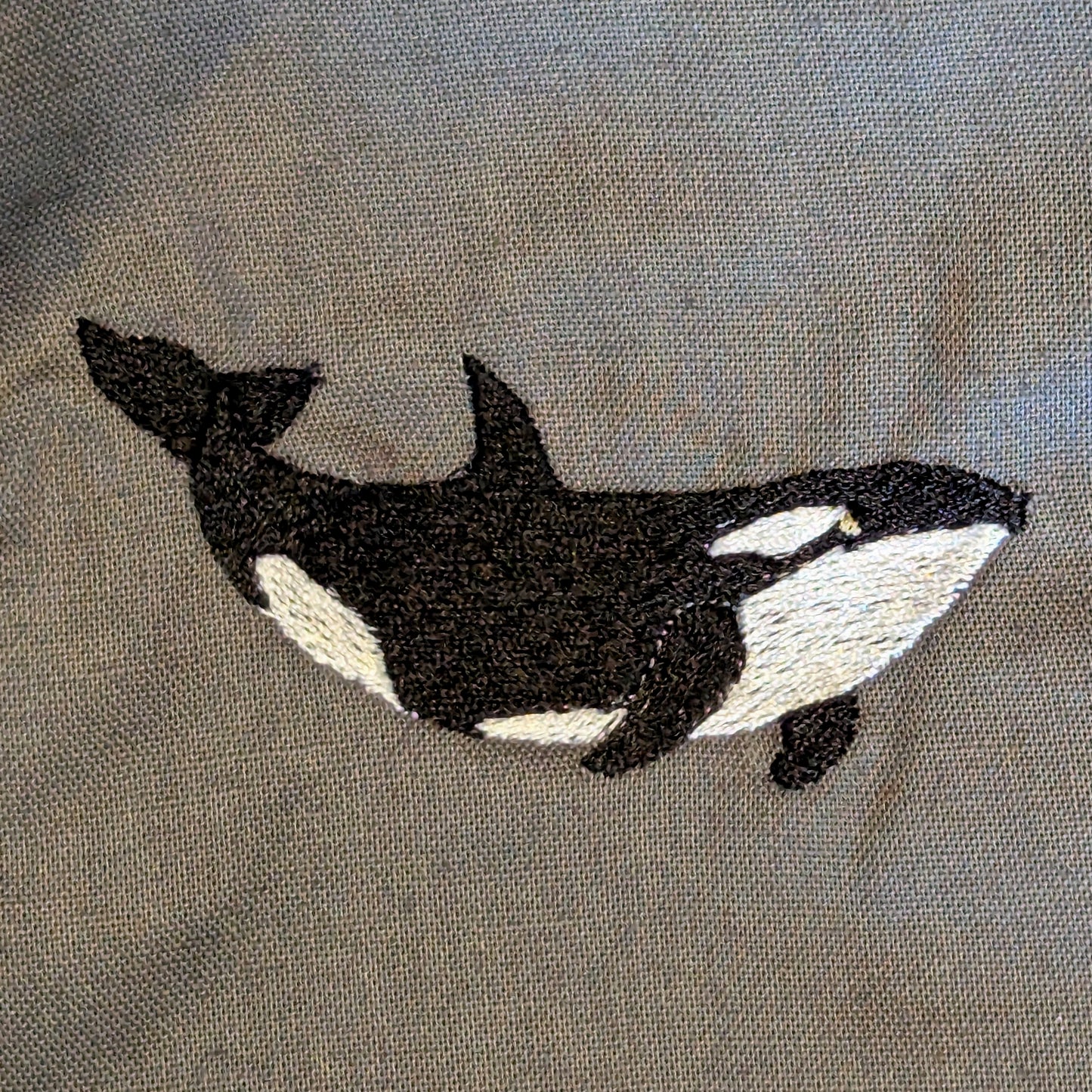 Orca Embroidered Beanie