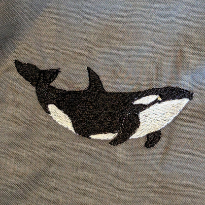 Orca Embroidered Beanie