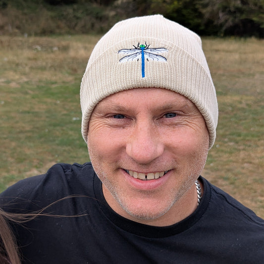 Dragonfly Embroidered Beanie