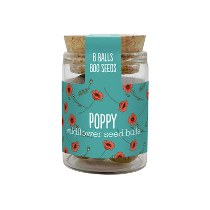 Mini Wildflower Seed Ball Jars: 6 Varieties