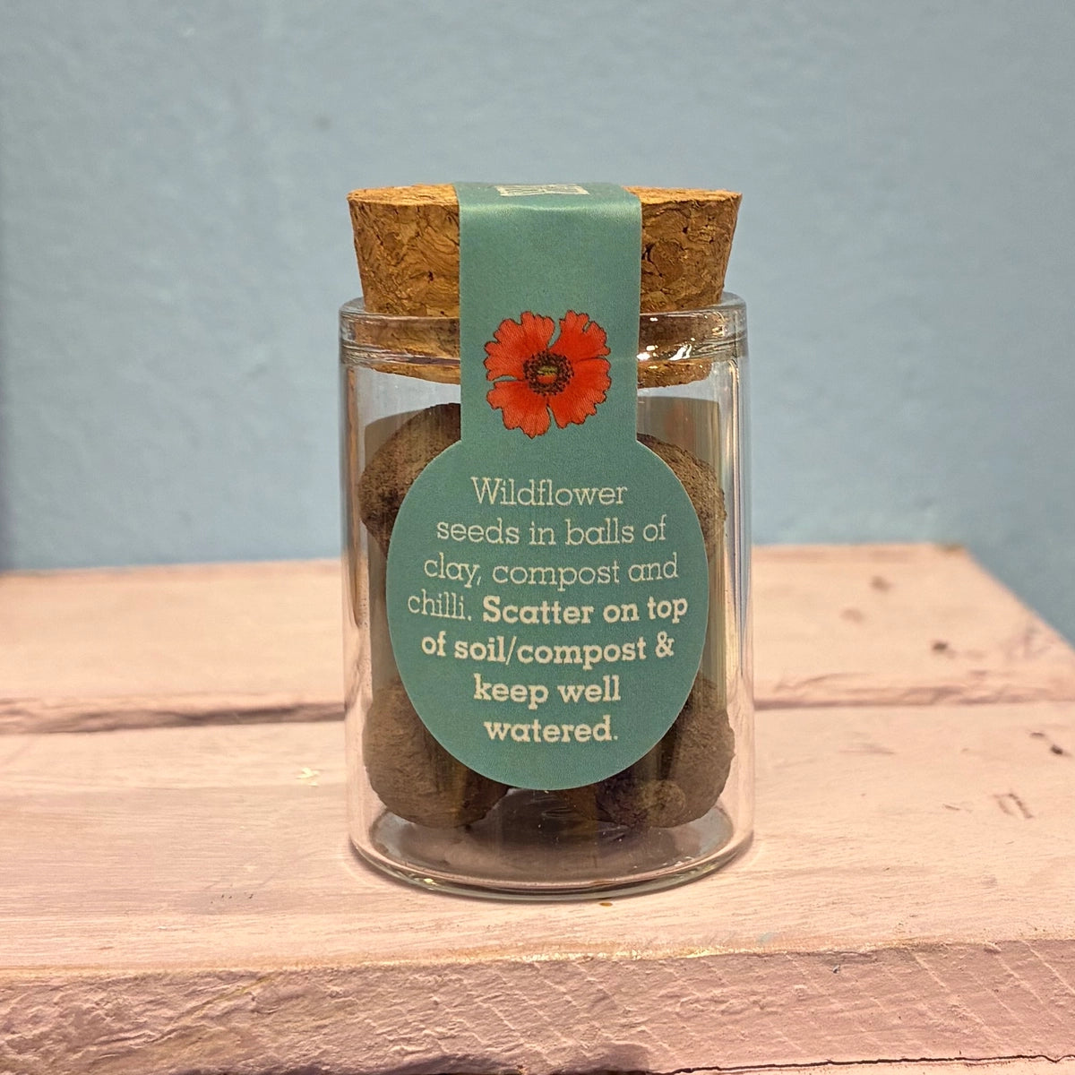 Mini Wildflower Seed Ball Jars: 6 Varieties