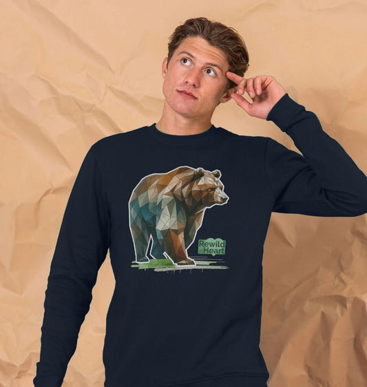 Spirit of the Brown Bear Men's Sweater